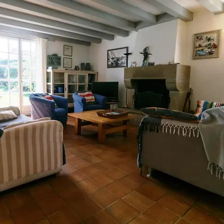 Maison Charme 3 Chambres, Grand Jardin Paysage, Proche Le Palais, Ideale Famille - Fr-1-418-15